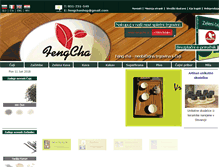 Tablet Screenshot of feng-cha.com